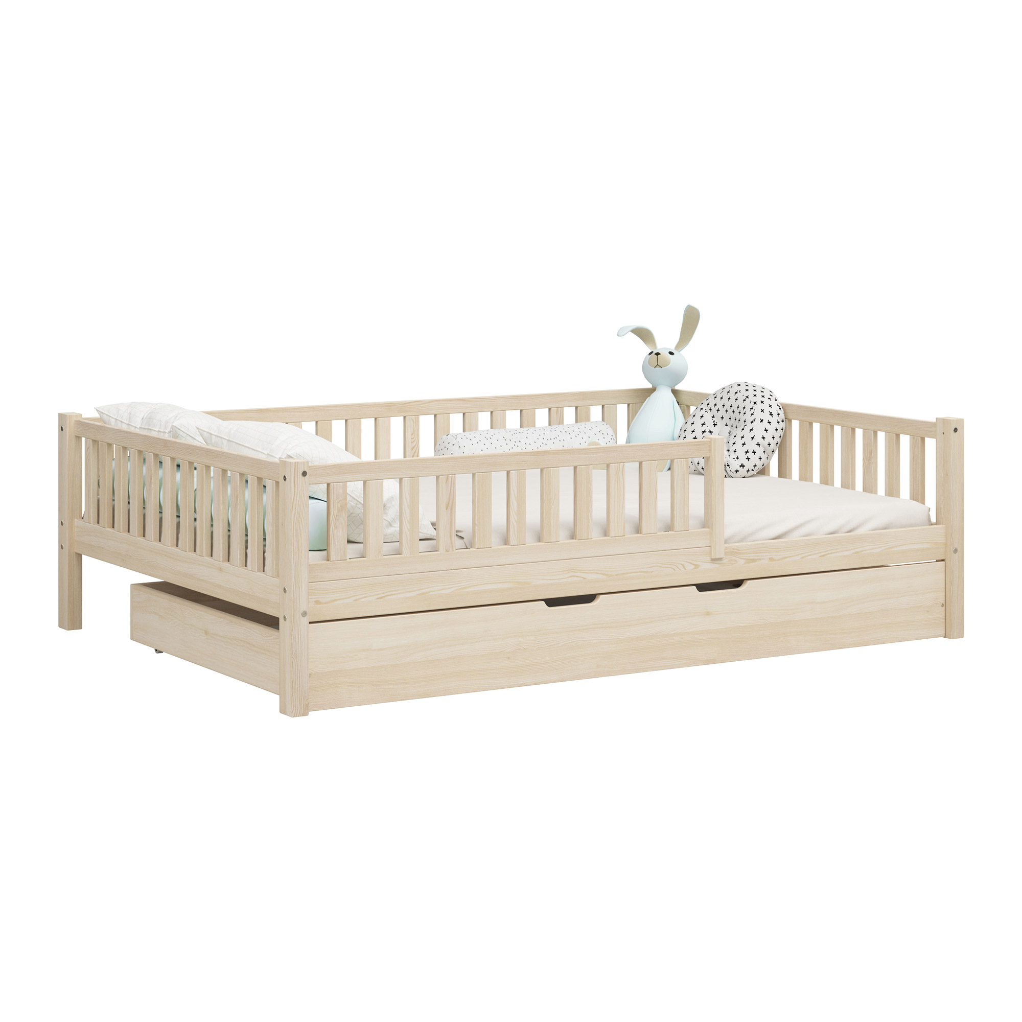 Barneseng ABETE XL med skuffe - hurtig forsendelse 48H - Billede 4